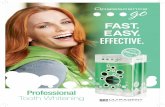 Fast. Easy. effective. - Dental Product Shopperassets2.dentalproductshopper.com/product_images/U/Ultradent_Pro… · Fast Opalescence Go doesn’t require in-office time or custom