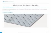 Shower & Bath Mats PDFbluediamond.uk.com/productpdf/download/file/id/968/name...Shower & Bath Mats Short Description Shower and Bath mats are made from slip resistant rubber, with