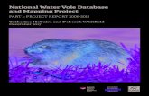 National Water Vole Database and Mapping Project · 2019-12-18 · The National Water Vole Database and Mapping Project was established in 2008 by the UK Water Vole Steering Group