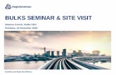 BULKS SEMINAR & SITE VISIT/media/Files/A/...33 Overview Seamus French, Bulks CEO Operational Excellence & Technology Dave Palmer, Head of P101 Iron Ore Market Timo Smit, Head of Iron