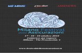ASSINEWS - Milano Festival delle Assicurazioni · Pietro Cazzaniga, Altroconsumo, Analista finanziario Antonia Nicoletti, Agente di assicurazione Ore 16.00 l’altra distribuzione