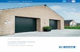 Lindab Garage Doors components... · Our garage doors have been built up in several layers. A 6 mm, high-insulation core of extruded polystyrene is coated with strong steel sheeting.