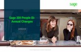 Sage 300 People Bi- Annual Changes · © 2018 The Sage Group plc or its licensors. All rights reserved. Travel Allowance The taxable value of 3701 3802 and 3816 is recorded as 4582