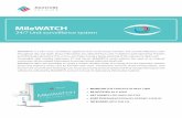 MileWATCH - Milestone Medical€¦ · MileWATCH software provides extended instrument control from outside the laboratory with live view of the units screen. This allows the remote