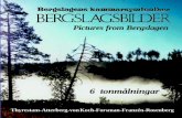Pictures from Bergslagennosag.se/pdf/booklet060.pdf · 2018-02-03 · 6 tonmålningar Pictures from Bergslagen Thyrestam-Atterberg-von Koch-Forsman-Franzén-Rosenberg. 2 ... On this