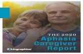THE 2020 Aphasia Caregiver Report...The Mental, Emotional, and Physical Impact of Aphasia on Caregivers Over 89% of all caregivers feel that their stress level has worsened and 79%