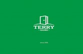 since 1991 - terry · и высокому качеству, двери и погонаж «Терри» можно встретить в каждом доме. И мы гордимся