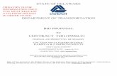 STATE OF DELAWARE DEPARTMENT OF TRANSPORTATION BID …gssdocs.deldot.delaware.gov/bids/T201109002 Proposal... · 2016-04-29 · state of delaware department of transportation bid