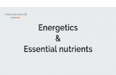András Benyhe MD Energetics Essential nutrientsangular stomatitis Dairy products, bananas, popcorn, green beans, asparagus B 3 Niacin Water 16 mg/14 mg Pellagra Liver damage (doses