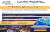 4 Annual Meeting of the Subcortical Surgery Group€¦ · 12:00 p.m. iMRI Technical Review and Clinical Results with Tubular Retractor Surgery Michael Chicoine, MD: Washington University
