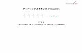 Power2Hydrogen - WP1 report - Potential of hydrogen in ...hybalance.eu/wp-content/uploads/2017/01/Power2... · Power2Hydrogen – WP1 – Potential of hydrogen in energy systems Page