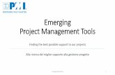Emerging Project Management Tools - PMI-NIC · -Waterfall Project Management needs-Agile Project Management needs-Collaboration Project Management needs The evaluation model is a: