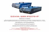 SSSSVVAA--118800--PP//227700--PP4 1.2 Комплект поставки Джерело струму інверторного типу ssva ― 1 шт. Кабель КГ 1 х 16 (для