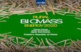 Rural Biomass Energy 2020 - Asian Development BankRural Biomass Energy Book 2020 The developing world is looking for effective, creative ideas for upscaling clean, renewable energy.