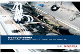 Doboy B-550M Medical Grade Continuous Band Sealer · 2015-08-14 · Doboy B-550M Medical Band Sealer Quality. Accuracy. Repeatability. Open frame design Performance Qualification