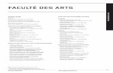 FAcULtÉ DeS ArtS - Registrariat | UQAM · 30 Annuaire 2009-2010 Faculté des arts programme court de deuxième cycle • pédagogie musicale Denyse Blondin, téléphone : 514 987-3000,