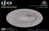 IJO - eyetechcare.com · Glaucoma, Maxivision Eye Hospital, Hyderabad, Telangana, India Correspondence to: Dr. Nilanjana Deb‑Joardar, Department ... of ciliary body pigmentation