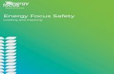 Energy Focus Safety€¦ · product. Users must follow guidelines to maintain their UL certification. New, non-shunted lampholders must be installed, proper installation procedures