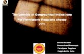 The benefits of Geographical Indications For ParmigianoFor Parmigiano--Reggiano … · 2014-07-22 · Parmigiano Reggiano: the specification 1. The product specification in Regulation