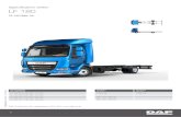 Specification sheet LF 180 - DAF Trucks Specification sheet LF 180 FA 4X2 Rigid, 10t 016F3602BAAA - 202017P - 17-01-2020 DAF Trucks Ltd, UK, Haddenham, HP17 8LJ, LF 180 PX-5 (135 kW