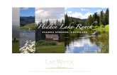Hidden Lake Ranch · include a 100-year-old ranch house and guest cabins. The setting is ideal with a newly-constructed private bridge over Weminuche Creek. The driveway follows the