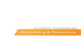 Advertising & Promotions · Create meaningful promotions that extend marketing spend, create emotional connection, build trust, generate web traffic & email optins, - and engage brand