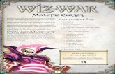 Malefic Curses - Fantasy Flight Games€¦ · shadows and darkness and, in times of dire need, even death itself. Teleportation Off a Map Edge 1. The purple wizard teleports off one