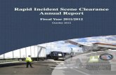 Rapid Incident Scene Clearance Annual ReportTable 2: Incentive Bonus Breakdown..... 7 The Florida Department of Transportation, Traffic Engineering and Operations Office, Traffic Incident
