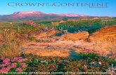 Crown OF Continent Magazinecrown-yellowstone.umt.edu/documents/E-Publications... · The cross-disciplinary approach applied by the Crown of the Continent initiative allows researchers