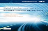 Digital Transformation and the Innovator’s Dilemma in ... · Innovation, if adopted as a core value, involves the innovative entity demonstrating a healthy appetite for what is