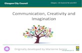 Communication, Creativity and Imagination · The development of Creativity and other higher order thinking skills are embedded into Es&Os: I enjoy exploring events and characters