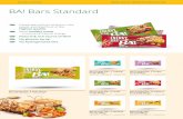BA! Bars Standard - bakalland.com · BA! Bars NO Added Sugar Cereal bars full of nutritious nuts, seeds, dried fruit and superfoods of the highest quality 5 cereals: oat, wheat, barley,