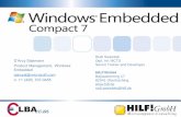Rudi Swiontek Dipl. Inf. MCTS Senior Trainer and Developerfiles.iccmedia.com/2012/boardscon/boardscon_hilf.pdf · 2014-04-17 · Comparing CE6 and Compact 7 7 Feature area Windows