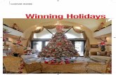 Winning Holidays · 2013-03-05 · 14 Scottsdale| FALL 2012 CUSTOM HOMES Winning Holidays The 16-foot gingerbread tree was inspired when Memphis family friend, Elvis Presley, dropped