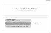 Civil Causes of Action 662f07ee-0a94... · PDF file 6/2/2020 3 Some Helpful Definitions •Injury –Includes both bodily injury and economic injury. •Damages –Money a party receives