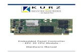 Embedded Panel Controller - EPC 35 CPU Module - Hardware Manual 2018-09-19¢  EPC35 CPU Module Hardware