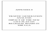 Appendix 8 - Traffic Generation Analysis · Traffic Generation Analysis - March 2016 Page 3 Summary of Estimated Traffic Generation The following Tables provide a summary of the estimated
