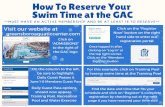 Swim Time at the GAC How To Reserve Your...How To Become a ` À Æ;¯Ê¼;Ô {À ÆM ;pÆember at the GAC ¼ ªÀ{¯¼¯p»ÊpÆ || ªÆ ¼ |¯© £ | ;¯ª" 7#NN#=8N" Æ¯;Æ ;¼