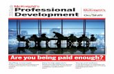 Are you being paid enough?media.mcknightsseniorliving.com/documents/222/2016... · to long-term care workers the great opportunities and upward mobility in this growing industry,”