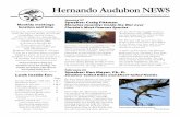 Hernando Audubon NEWS · 2012-04-26 · Circle B Bar Reserve Field Trip 4399 Winter Lake Rd. Lakeland, FL 33803 Tel.: 863-534-7377 This will be Hernando Audubon Society’s first