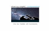 starry night companion · S pace H olding Corp www .starr ynight.com support@starrynight.com www .space.com 284 Richmond St. E. T oronto, ON M5A 1P4, Canada (416) 410-0259 ©2002