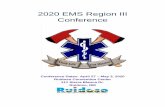 2020 EMS Region III Conferenceemsregion3.org/.../uploads/2014/08/Conference-Brochure-2020-Final.… · The EMS Region III Conference is an annual event that began as an EMS Trade