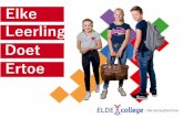 Elke Leerling Doet Ertoe - Elde College · 2019-06-20 · • Website en social mediakanalen (Facebook en Instagram) • Maar ook: ... • 12 jaar educatie ervaring • Dell Service