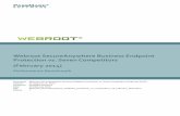 Webroot SecureAnywhere Business Endpoint Protection vs ... · Sophos Sophos EndUser Protection – Busienss Sophos Endpoint Security and Control 10.3 Jan 2014 McAfee, Inc. McAfee