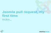 Joomla pull request, my first time My... · 2016-09-17 · Open Pull request On github.com click Compare & pull request Give it a meaningful title and fill the description Provide