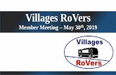 Villages RoVers€¦ · 3590 Round Bottom Road Cincinnati, OH 45244 ... •Lockout service •Tire change • ... •Annual policy reviews and rate comparisons upon request •Multiple