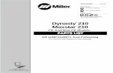 Dynasty 210 Maxstar 210 - MillerWelds · 2019-11-13 · TM-270536 Page 116 Dynasty 210 / Maxstar 210 SECTION 18 − DYNASTY 210 PARTS LIST EFF w/ Serial No. MF310087L 805 563-B Hardware