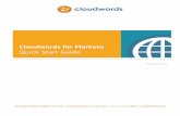 Cloudwords for Marketo€¦ · allows marketers to significantly accelerate and simplify the process of translating all types of marketing materials— regardless of file or content