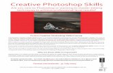 Creative Photoshop Skills Layout 1Photoshop Skills course your teacher will be one of the world’s most experienced online Photoshop teachers Mark Derbyshire. Mark has educated over