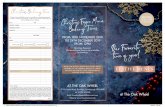 Christmas Booking Form Menu 201… · CHRISTMAS FESTIVE MENUS Terms & Conditions *A non-Refundable deposit of £10 per person when booking for party lunches and dinners, non-Refundable